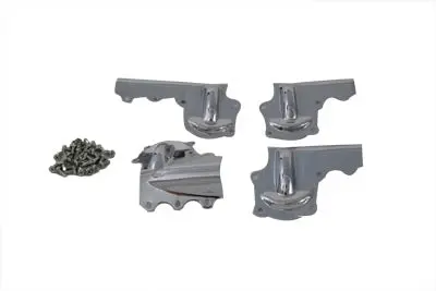 Replica Rocker Arm Cover Set Chrome - V-Twin Mfg. 1
