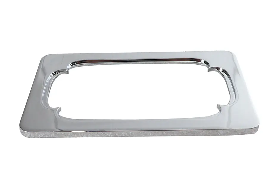 License Plate Frame Thorn Style Chrome Billet - V-Twin Mfg. 1
