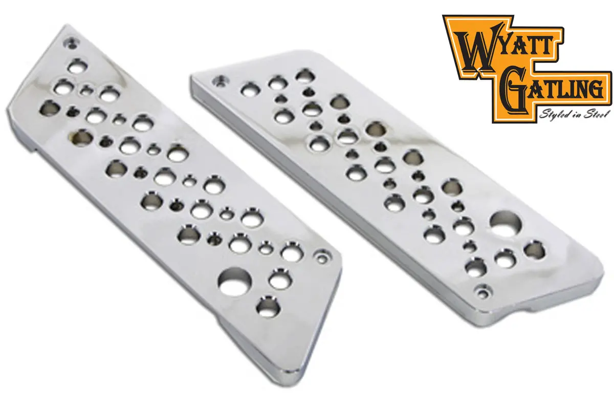 Wyatt Gatling Saddlebag Face Plate - V-Twin Mfg. 1