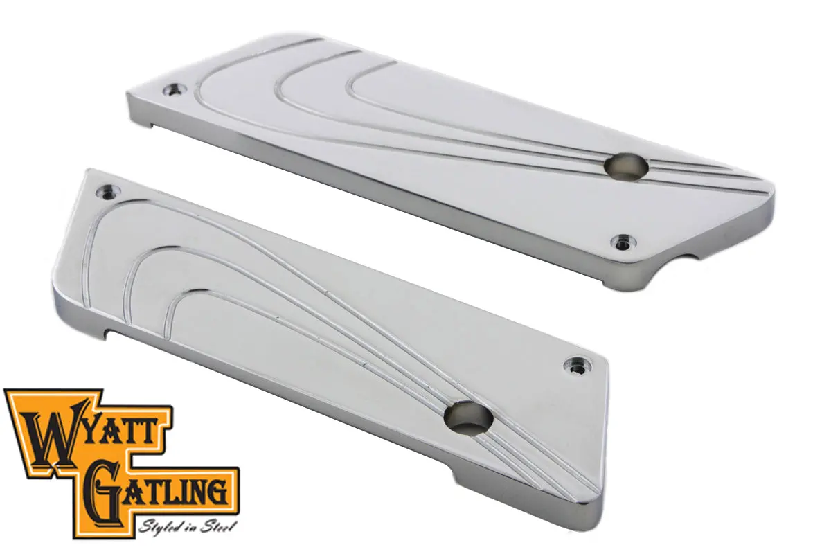 Wyatt Gatling Saddlebag Face Plate - V-Twin Mfg. 1