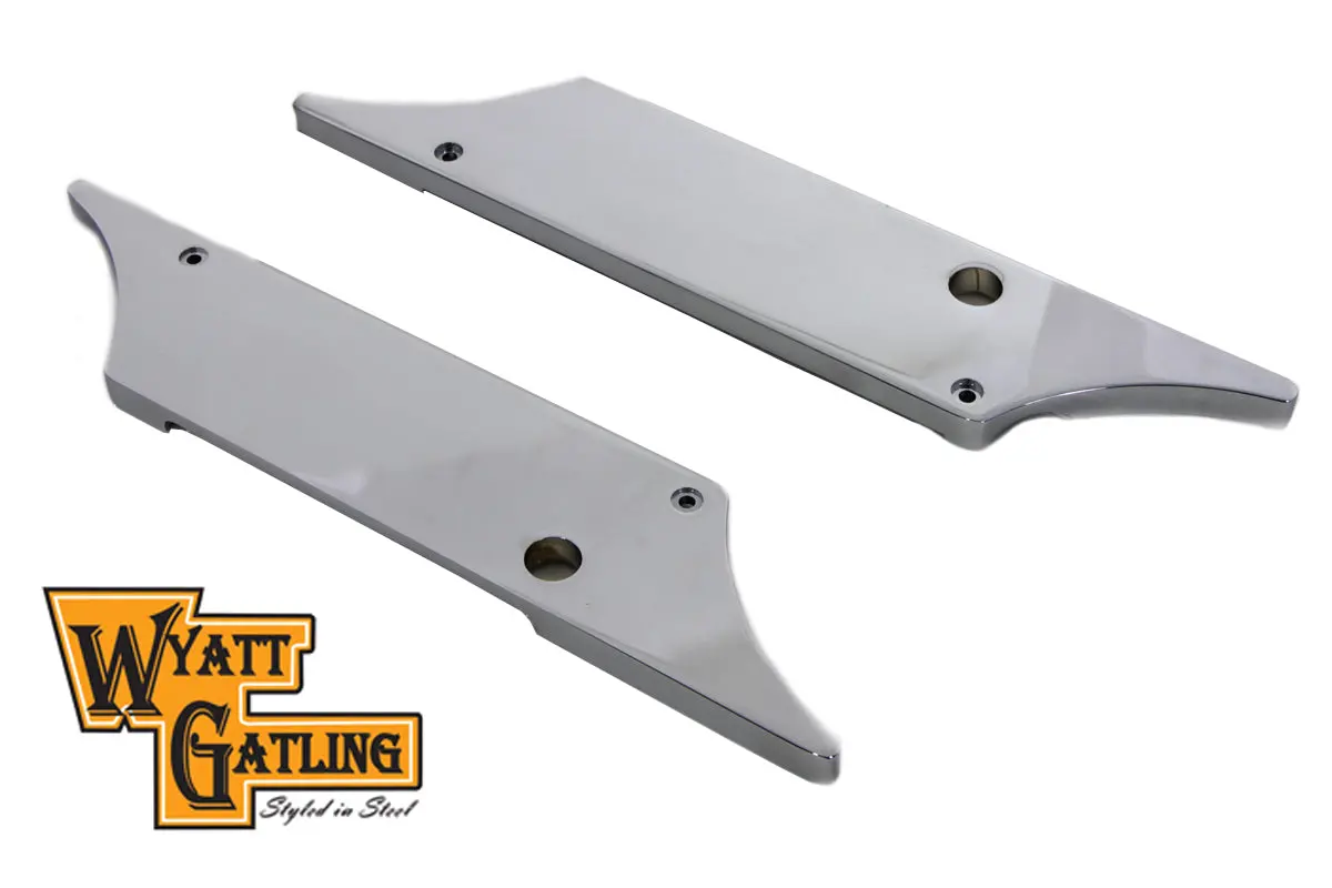 Wyatt Gatling Saddlebag Face Plate - V-Twin Mfg. 1