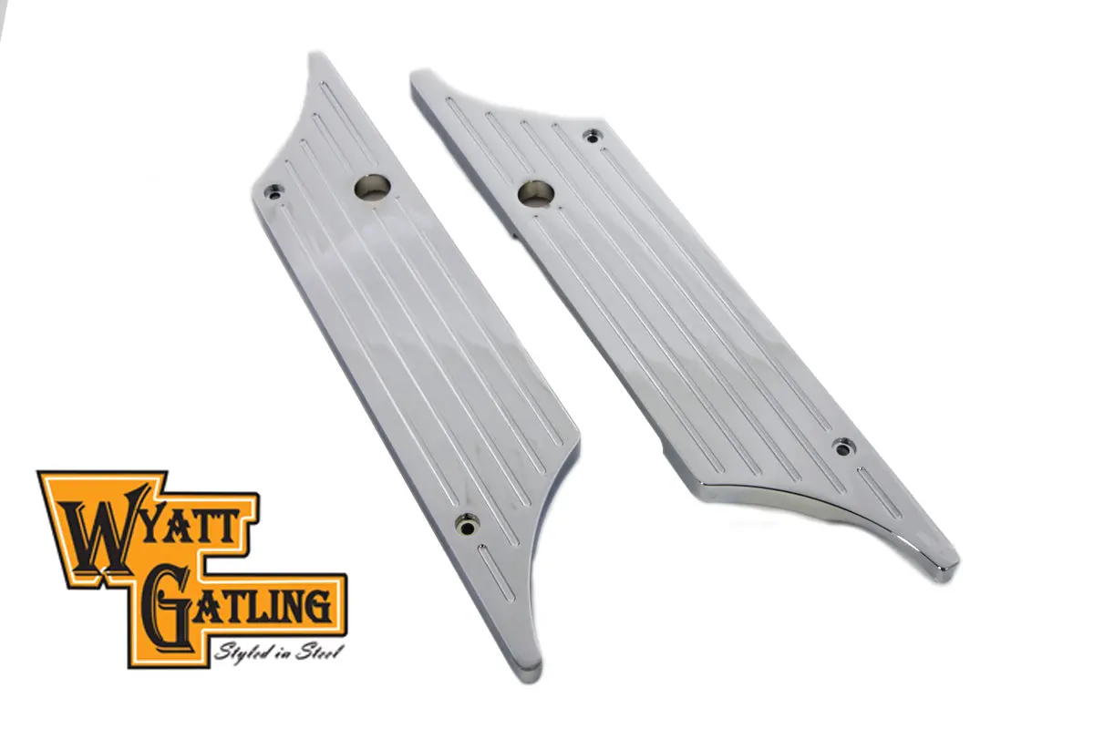Wyatt Gatling Saddlebag Face Plate - V-Twin Mfg. 1