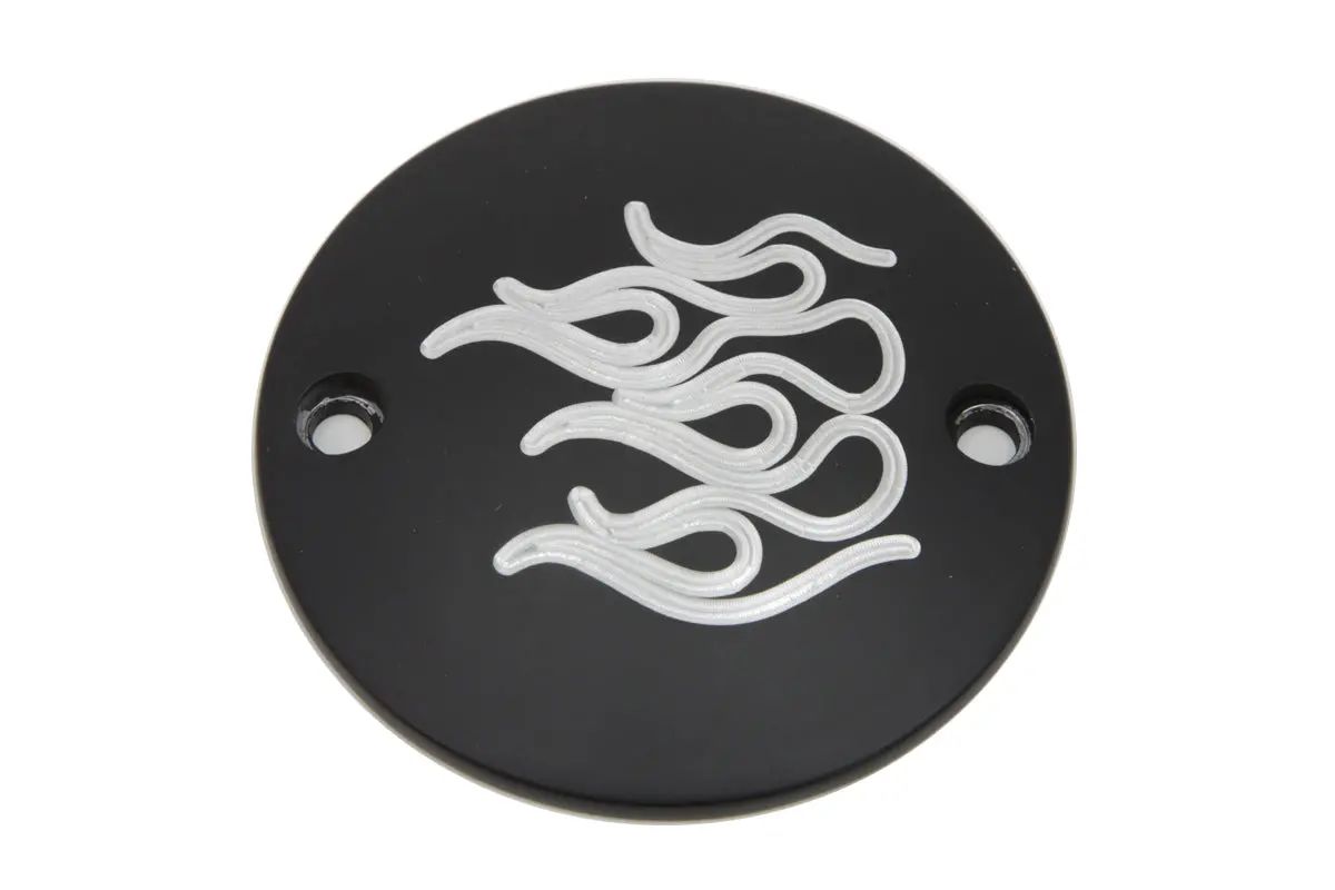 Black Flame Ignition System Cover - V-Twin Mfg. 1