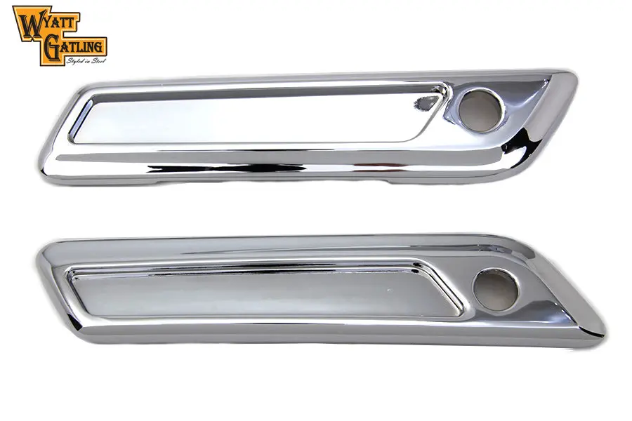 Wyatt Gatling Saddlebag Face Plate Set - V-Twin Mfg. 1