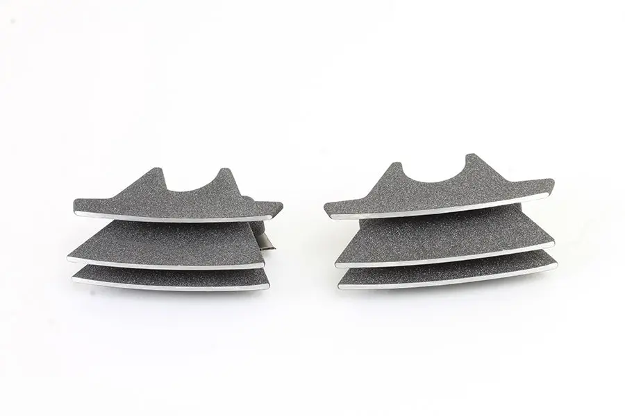 M8 Finned Spark Plug Cover Set Granite - V-Twin Mfg. 1