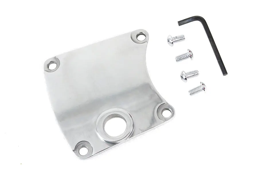 Polished Primary Inspection Cover - V-Twin Mfg. 1