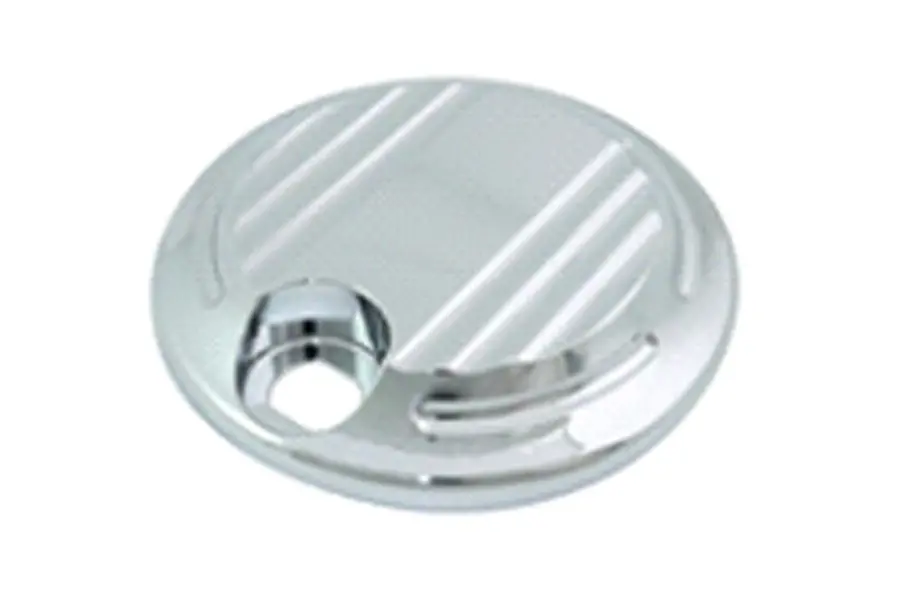 Fuel Tank Console Door Chrome - V-Twin Mfg. 1