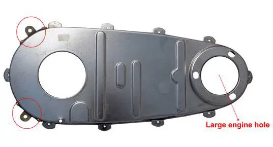 Raw Inner Primary Cover - V-Twin Mfg. 1