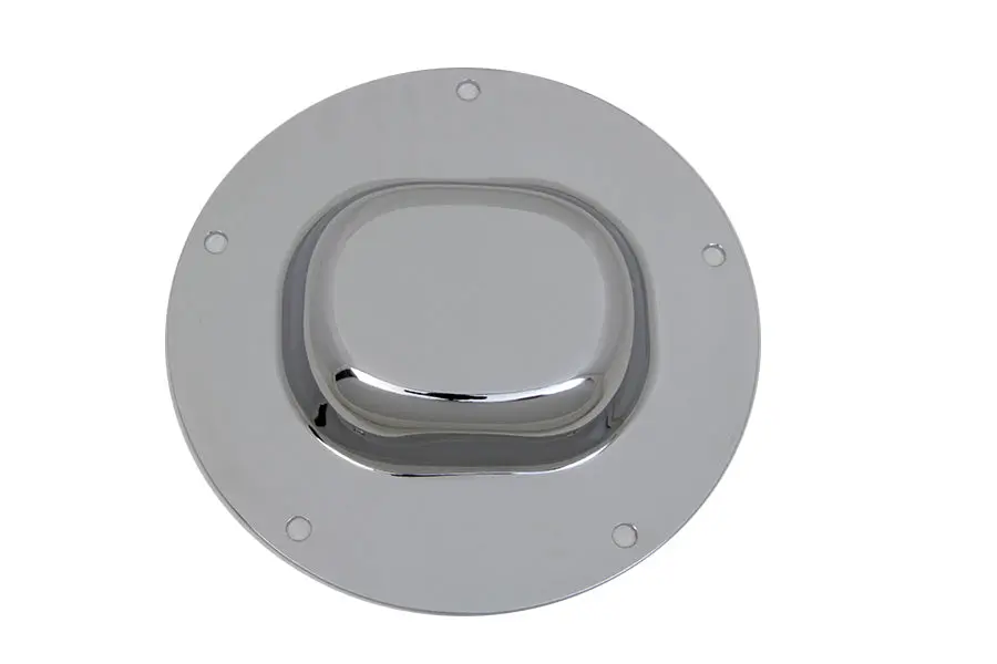 Chrome Nostalgic 5-Hole Derby Cover - V-Twin Mfg. 1