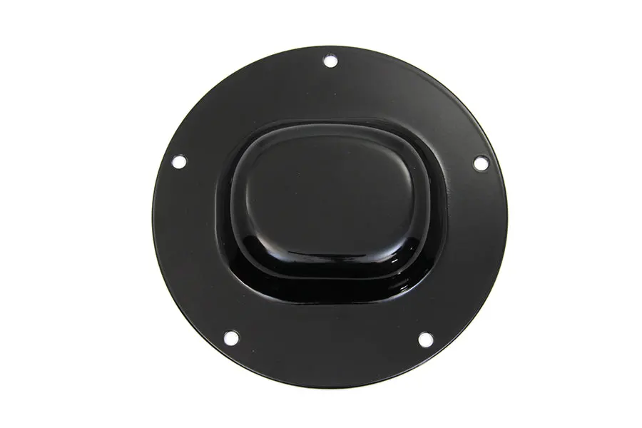 Black Nostalgic 5-Hole Derby Cover - V-Twin Mfg. 1