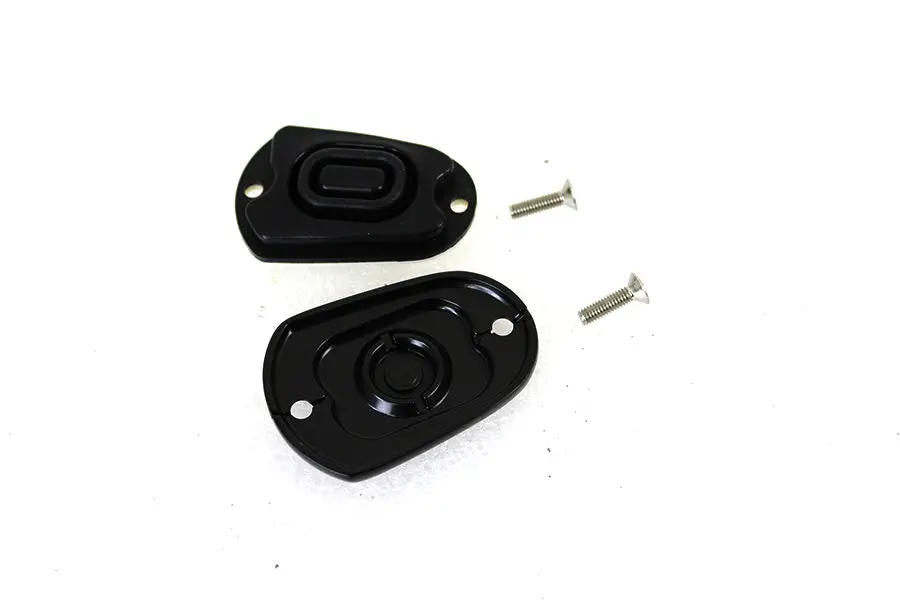 Rear Master Cylinder Cover Black - V-Twin Mfg. 1
