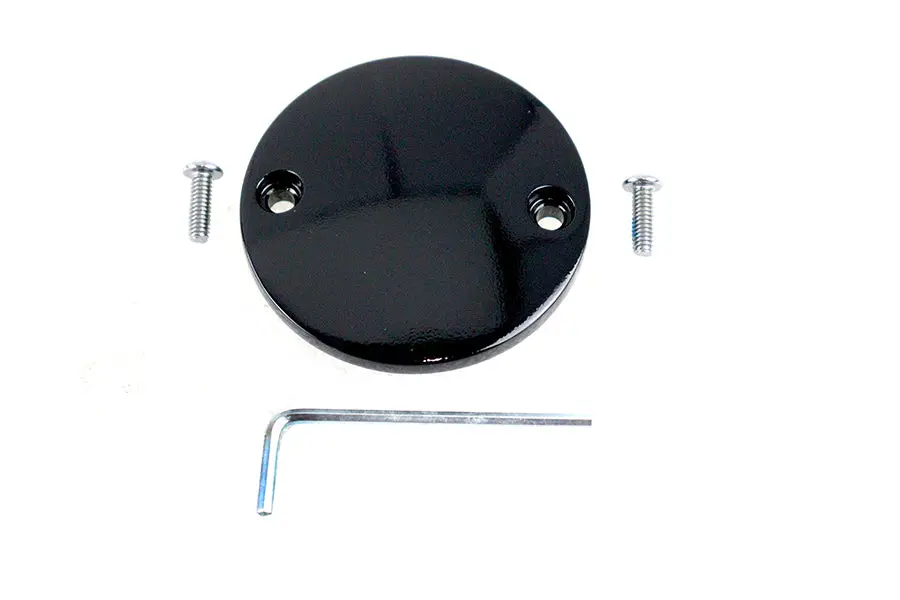 M8 Ignition System Cover Smooth Gloss Black - V-Twin Mfg. 1