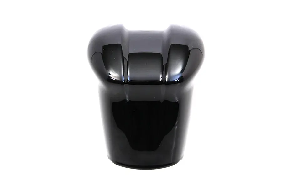 Gloss Black Hulk Style Horn Cover - V-Twin Mfg. 1