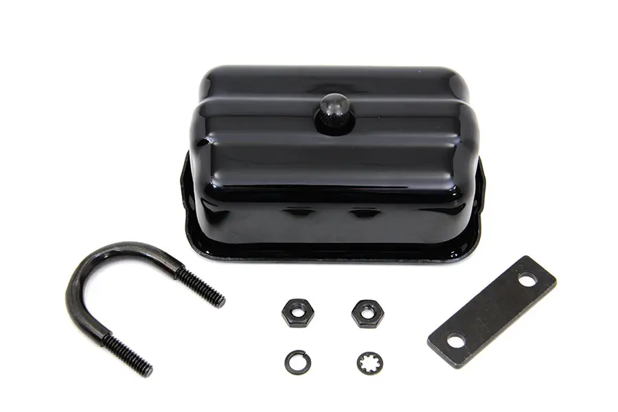 Universal Black Spark Plug Holder With Clamps - V-Twin Mfg. 1