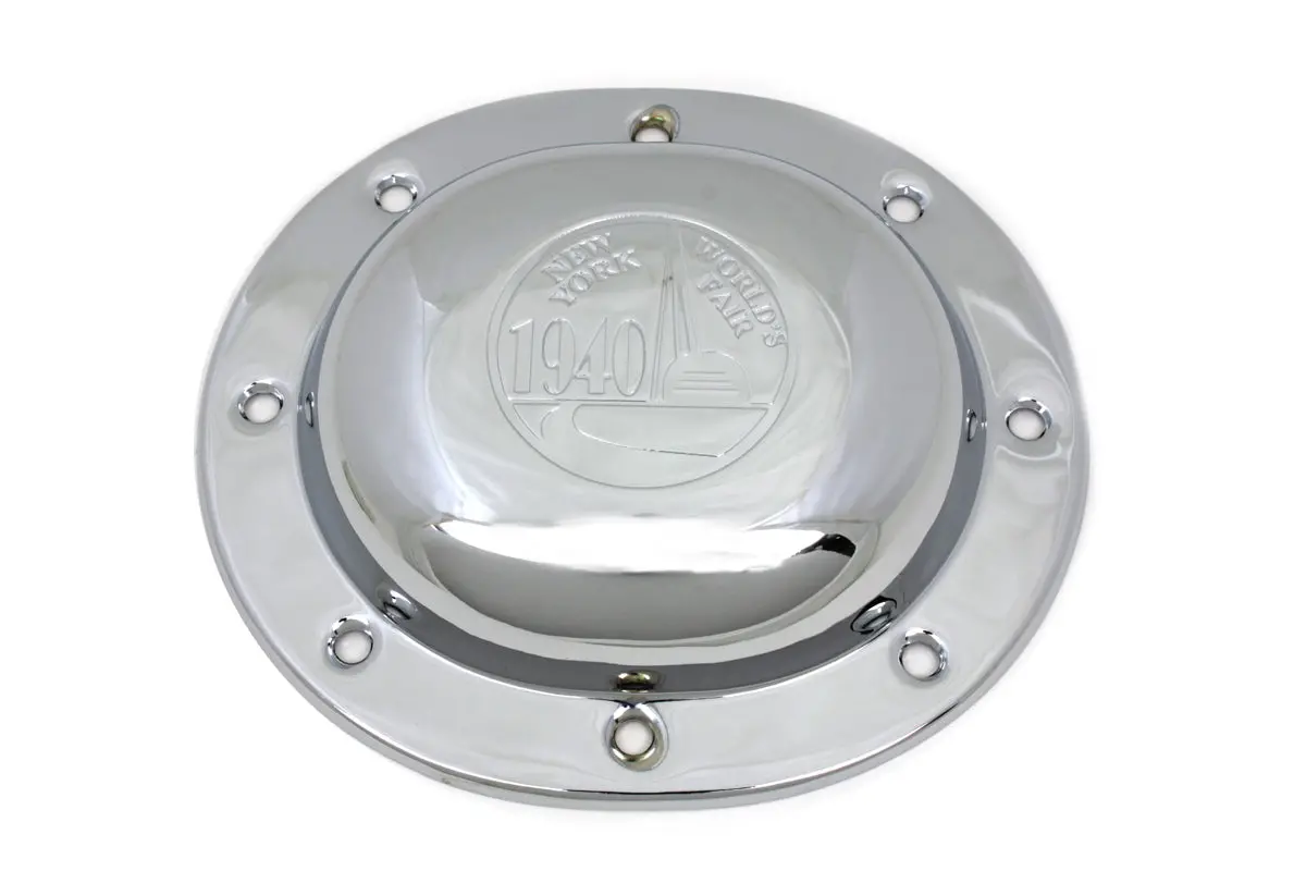 Chrome Derby Cover World's Fair - V-Twin Mfg. 1
