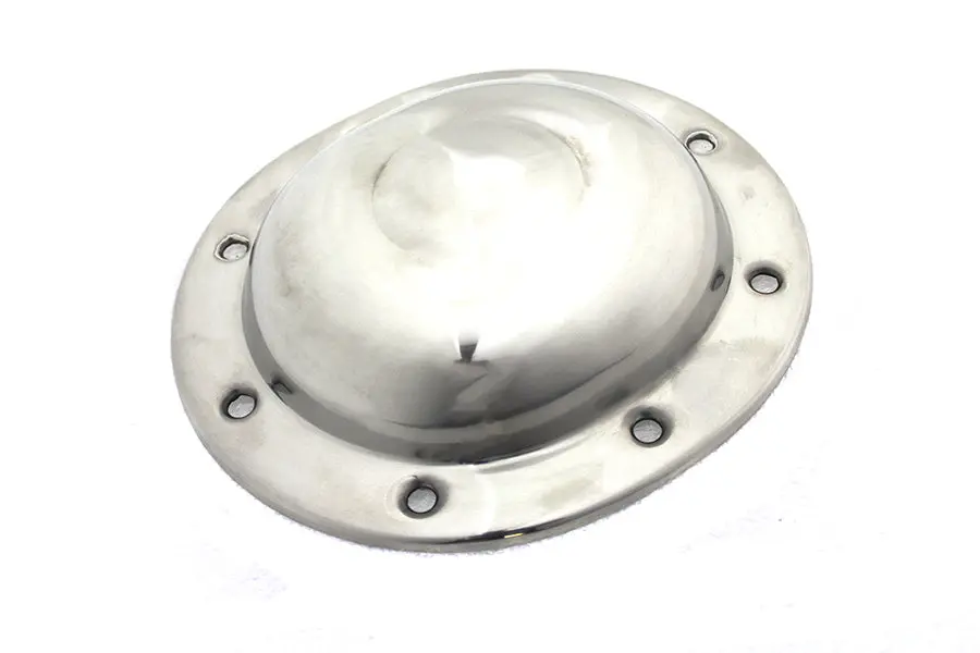 Replica Stainless Steel Derby Cover - V-Twin Mfg. 1