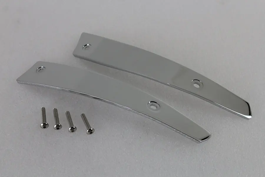 Road Glide Windshield Side Trim Kit Chrome - V-Twin Mfg. 1