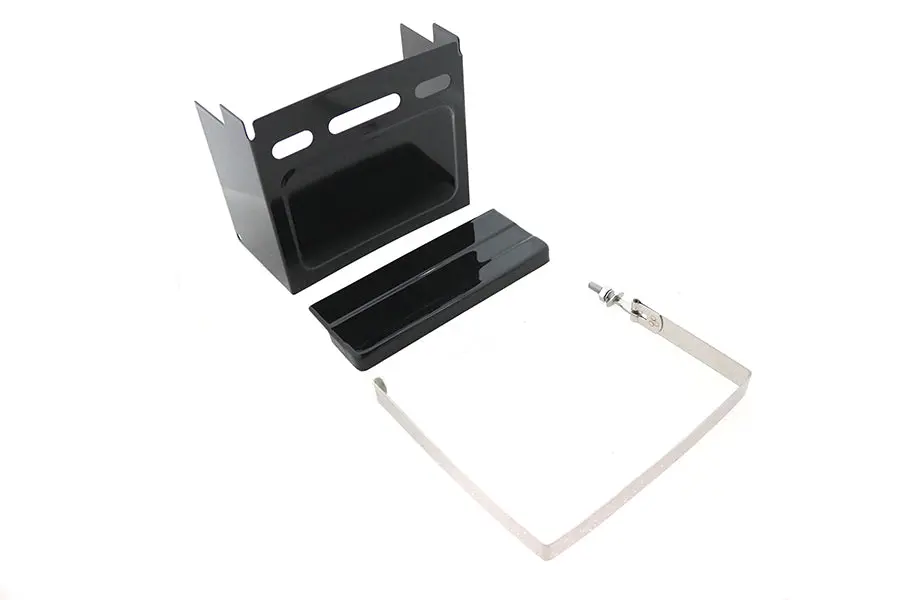 Black Battery Cover Kit - V-Twin Mfg. 1