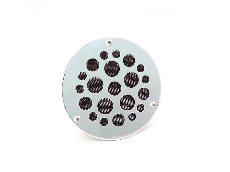 3-Hole Derby Cover Chrome - V-Twin Mfg. 1