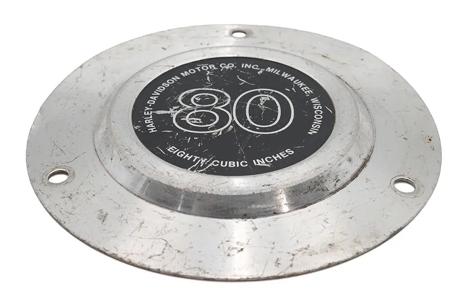 3-Hole Derby Cover Chrome - V-Twin Mfg. 1