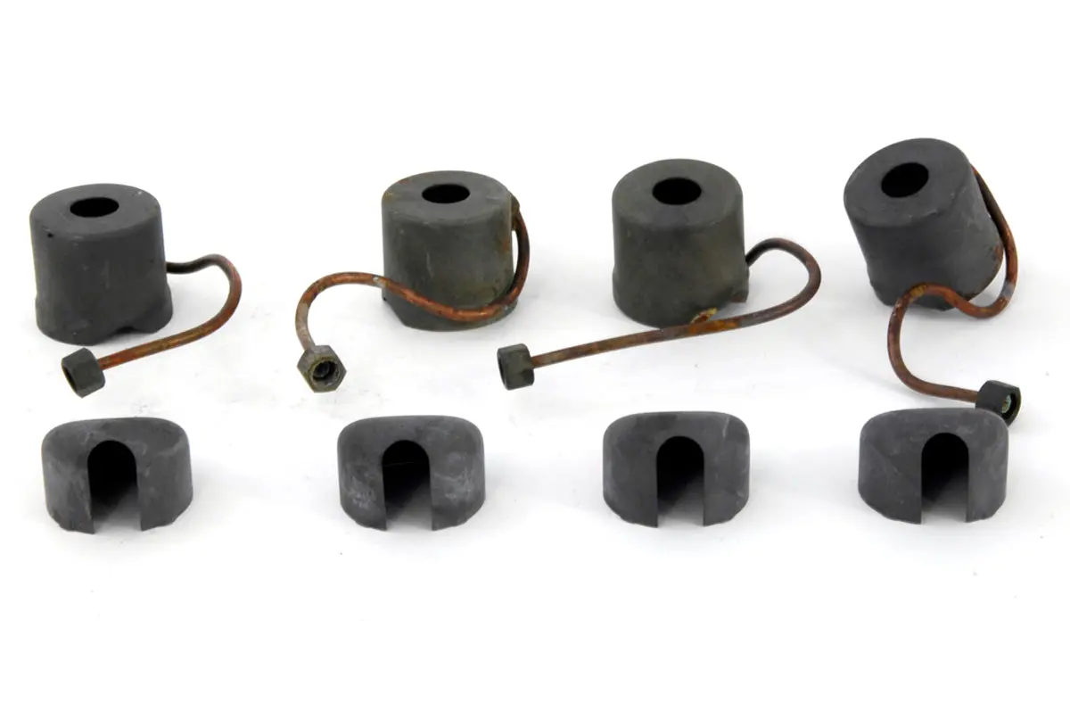 Lower Valve Spring Cup Set Parkerized - V-Twin Mfg. 1
