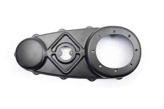 Outer Primary Cover Flat Matte Black - V-Twin Mfg. 1