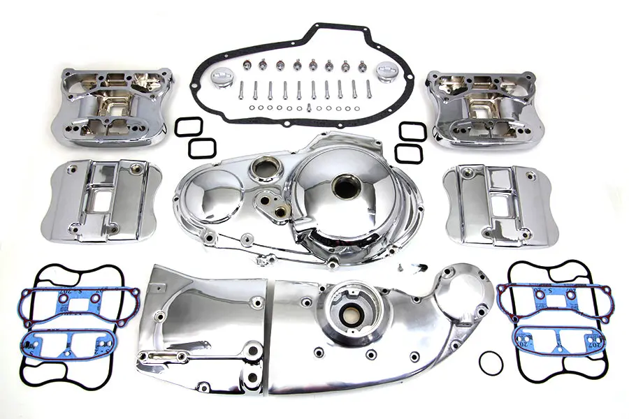 Chrome Engine Dress Up Kit - V-Twin Mfg. 1