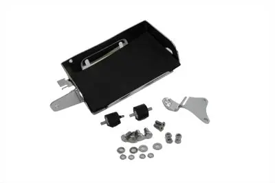 Chrome Battery Carrier Kit - V-Twin Mfg. 1