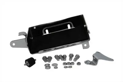 Chrome Battery Carrier Kit - V-Twin Mfg. 1