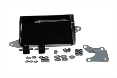 Chrome Battery Carrier Kit - V-Twin Mfg. 1