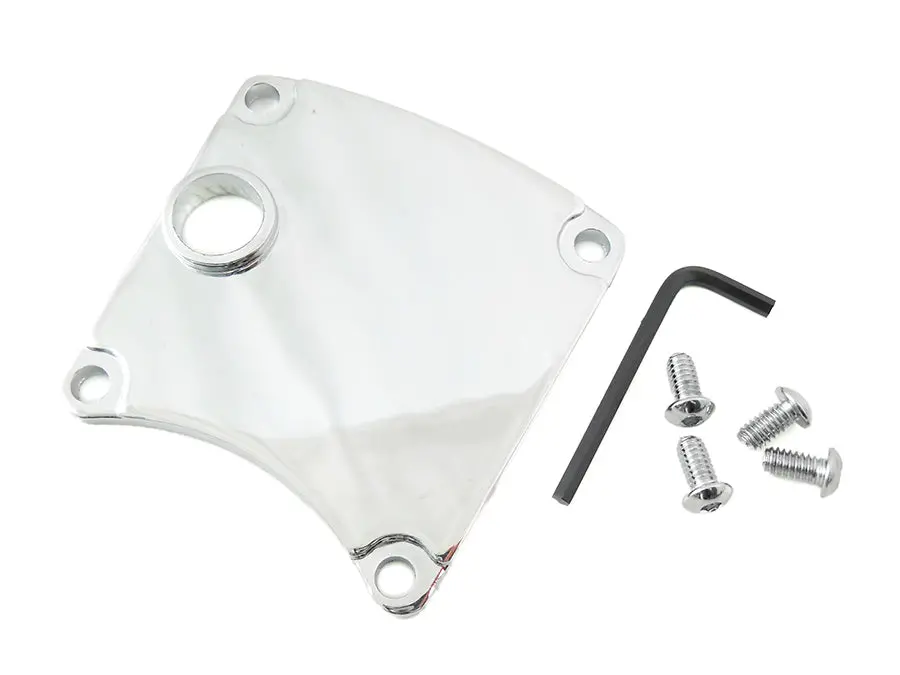 Chrome Primary Inspection Cover - V-Twin Mfg. 1
