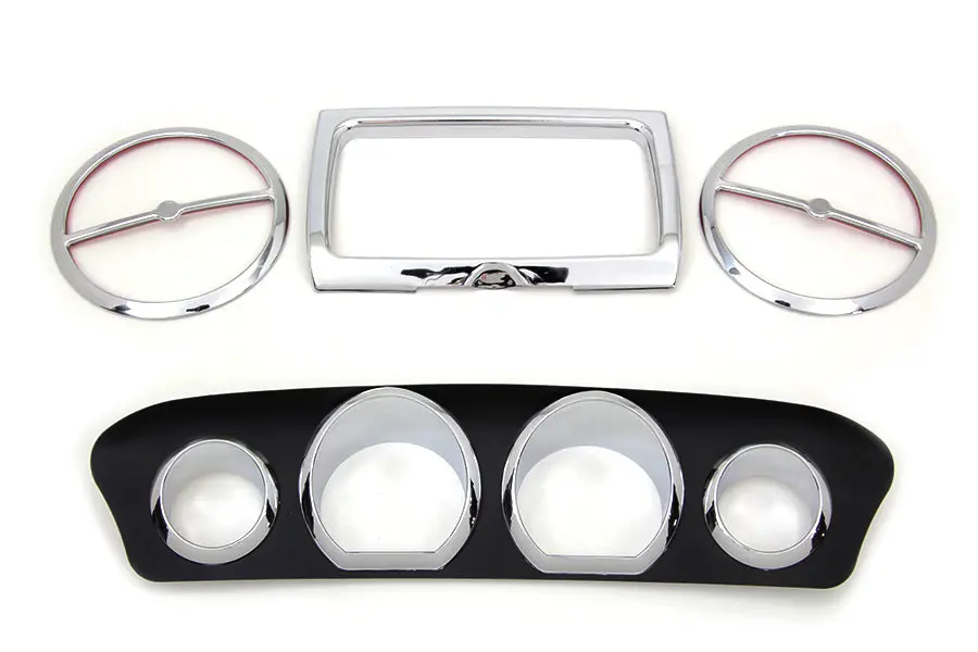 Inner Fairing Trim Kit Chrome - V-Twin Mfg. 1