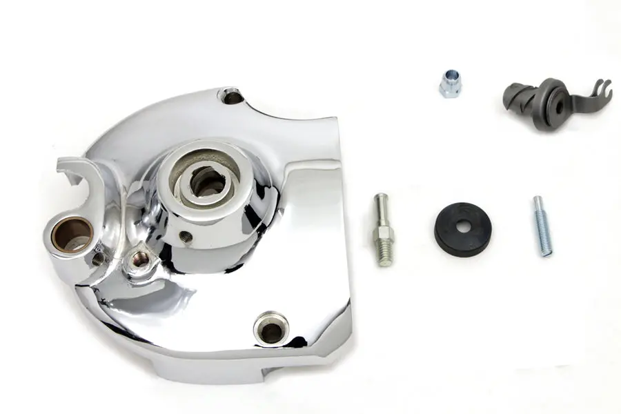 Sprocket Cover Kit Chrome - V-Twin Mfg. 1