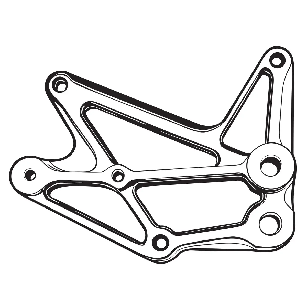 Inchx Inch Sprocket Cover - V-Twin Mfg. 1