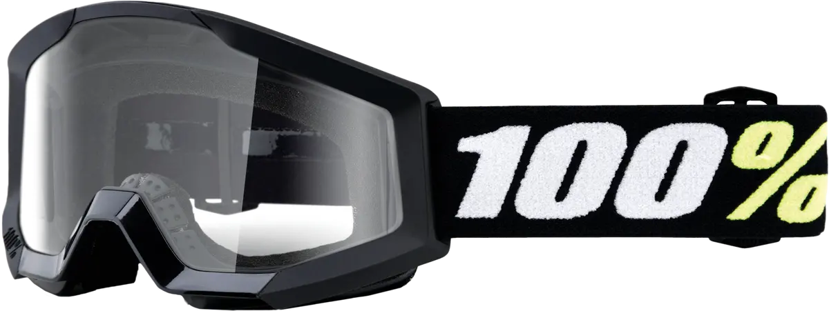 Strata Mini Goggle Black Clear Lens 1
