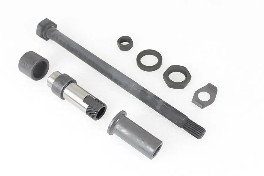 Parkerized Rear Axle Kit - V-Twin Mfg. 1