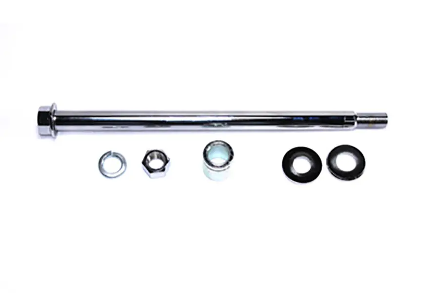 Chrome Rear Axle Kit - V-Twin Mfg. 1