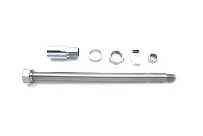 Rear Axle Kit Chrome - V-Twin Mfg. 1