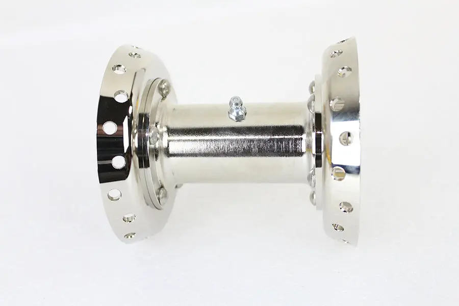 Wr Front Spool Hub Nickel Plated - V-Twin Mfg. 1
