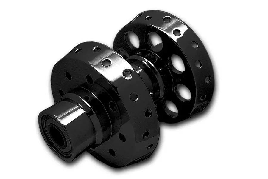 Black Rear Wheel Hub - V-Twin Mfg. 1