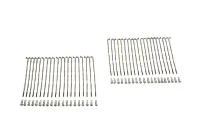 Stainless Steel 16 Inch Spoke Set Twirled Type - V-Twin Mfg. 1