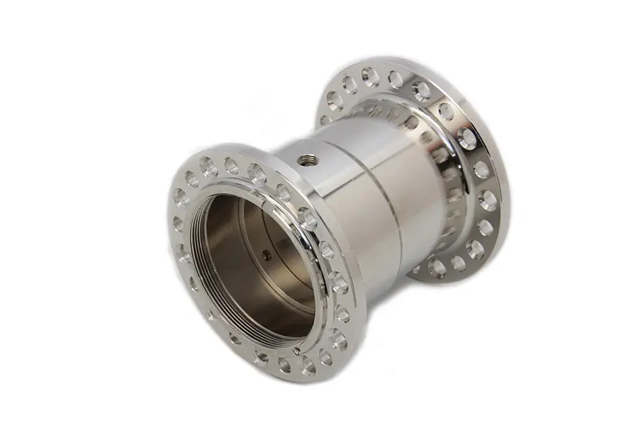 Front Or Rear Wheel Hub Nickel Plated - V-Twin Mfg. 1