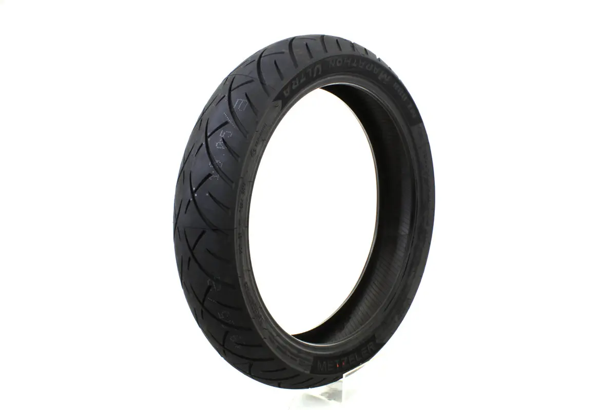 Metzeler Me888 Marathon 130/70R X 18 Inch Front Blackwall Ti - V-Twin Mfg. 1