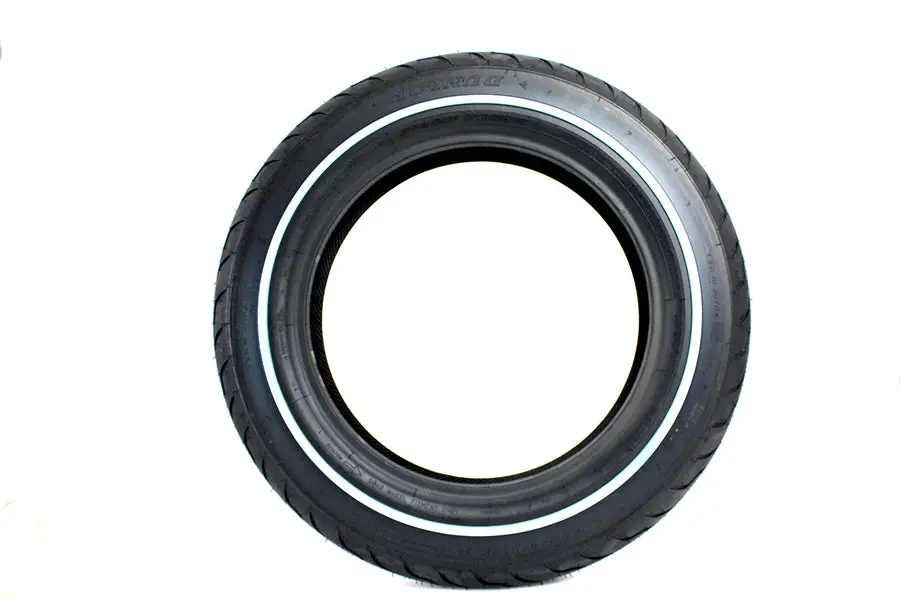 Dunlop American Elite Mt90b X 16 Narrow White Strip Tire - V-Twin Mfg. 1