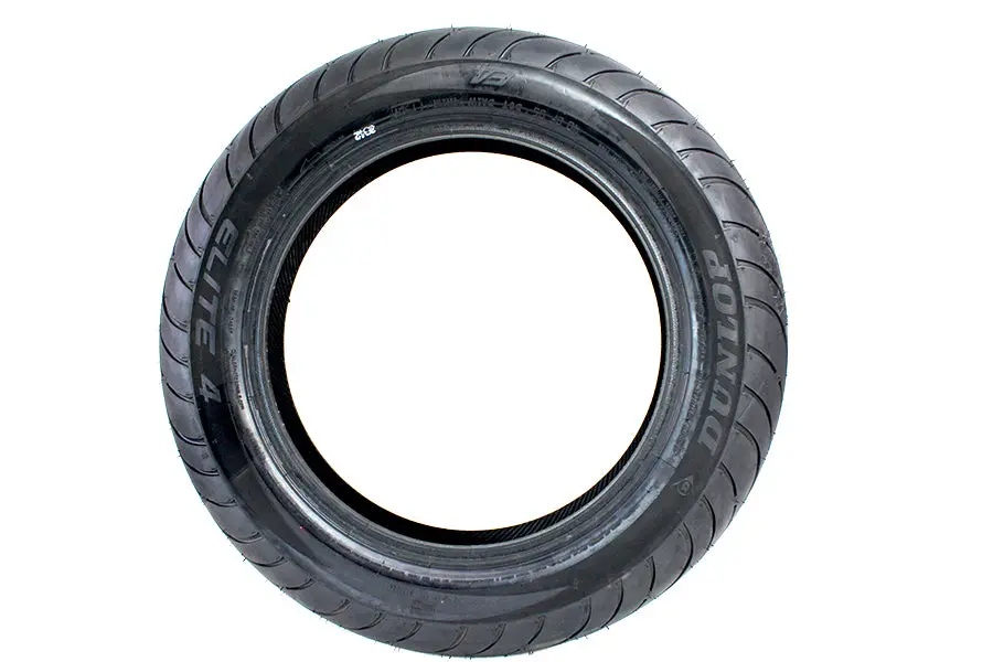 Dunlop Elite 4 130/90B X 16 Blackwall Tire - V-Twin Mfg. 1