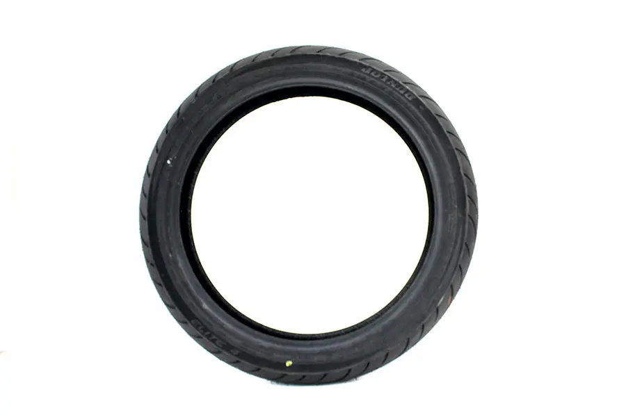 Front Dunlop Elite 4 130/70R18 Blackwall Tire - V-Twin Mfg. 1