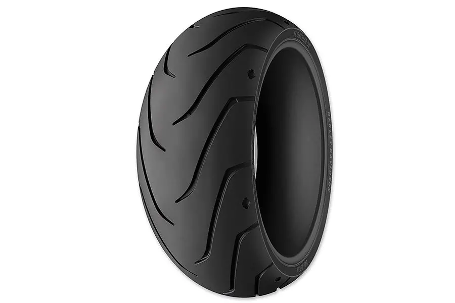 Rear Michelin Scorcher Ii 180/55Zr17 Blackwall Tire - V-Twin Mfg. 1