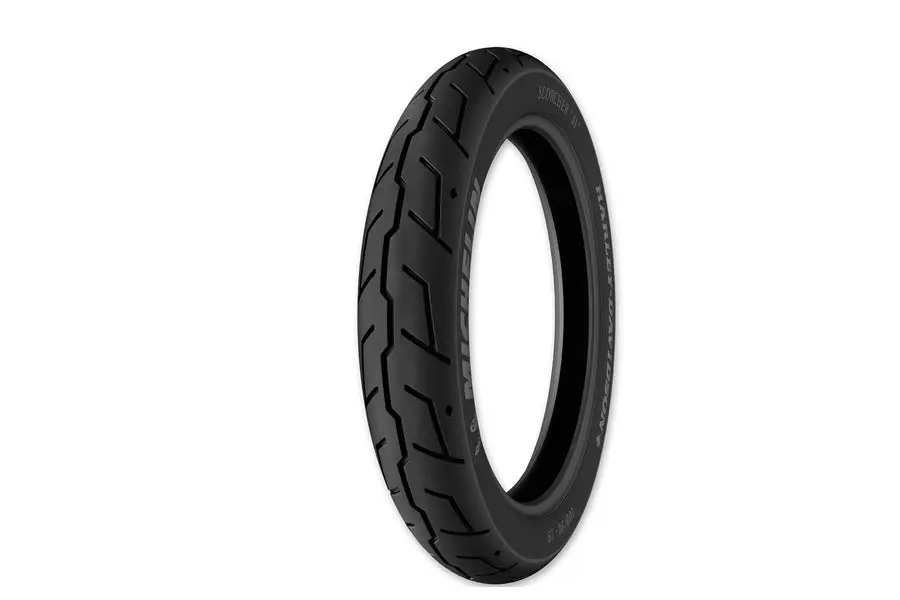 Michelin Scorcher 31 100/90B19 Ply Blackwall Tire - V-Twin Mfg. 1
