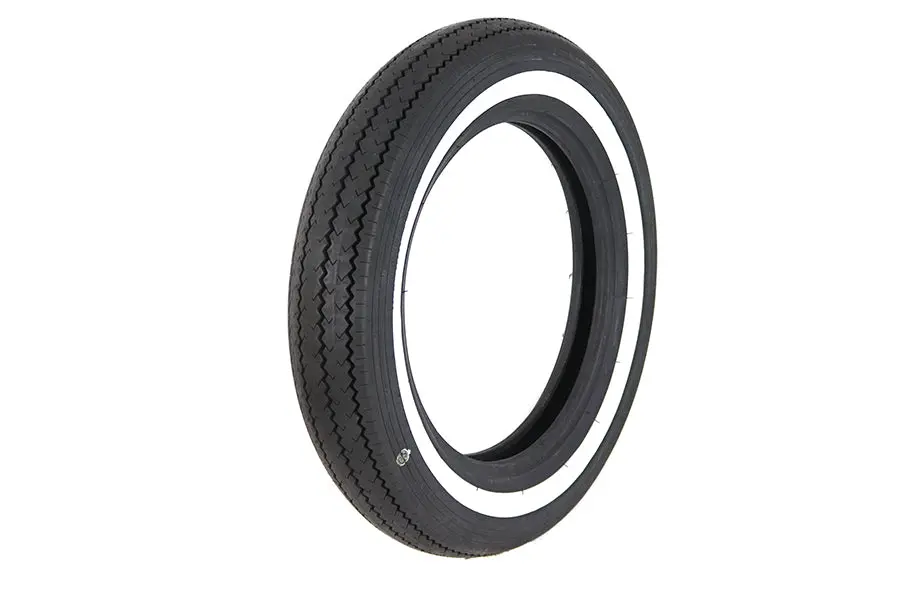 Veemoto Mt90-16 Whitewall Tire - V-Twin Mfg. 1