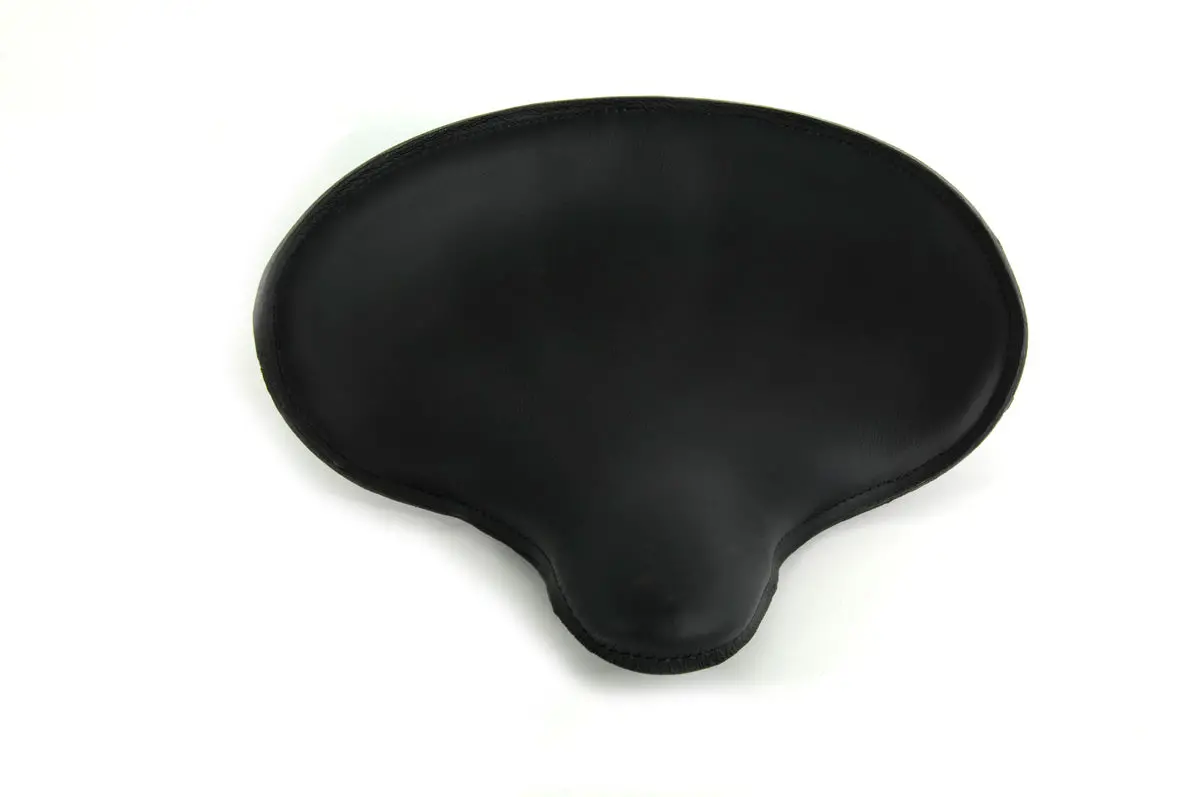Harley Davidson Early Solo Seat Black Leather - V-Twin Mfg. 1